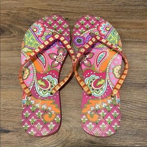 Vera Bradley flip flops